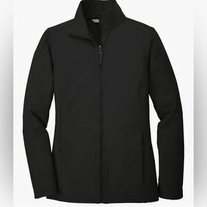 Port Authority Collective Soft Shell Jacket Black Large NWOT